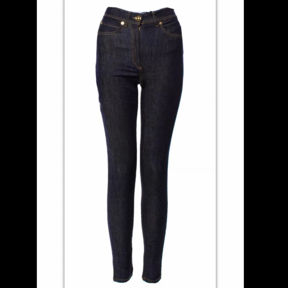 Versace denim pants  size 25 . New with tags .